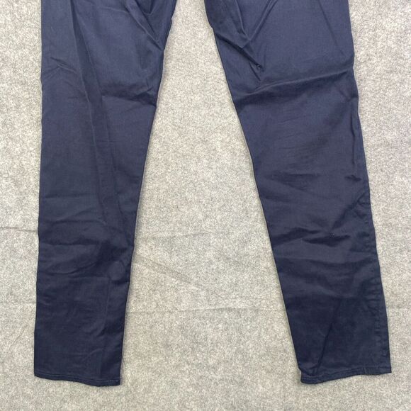 Rising Sun & Co Slim Fit Navy Blue Chinos 32x33 Stretch Soft Performance Preppy - Picture 14 of 14